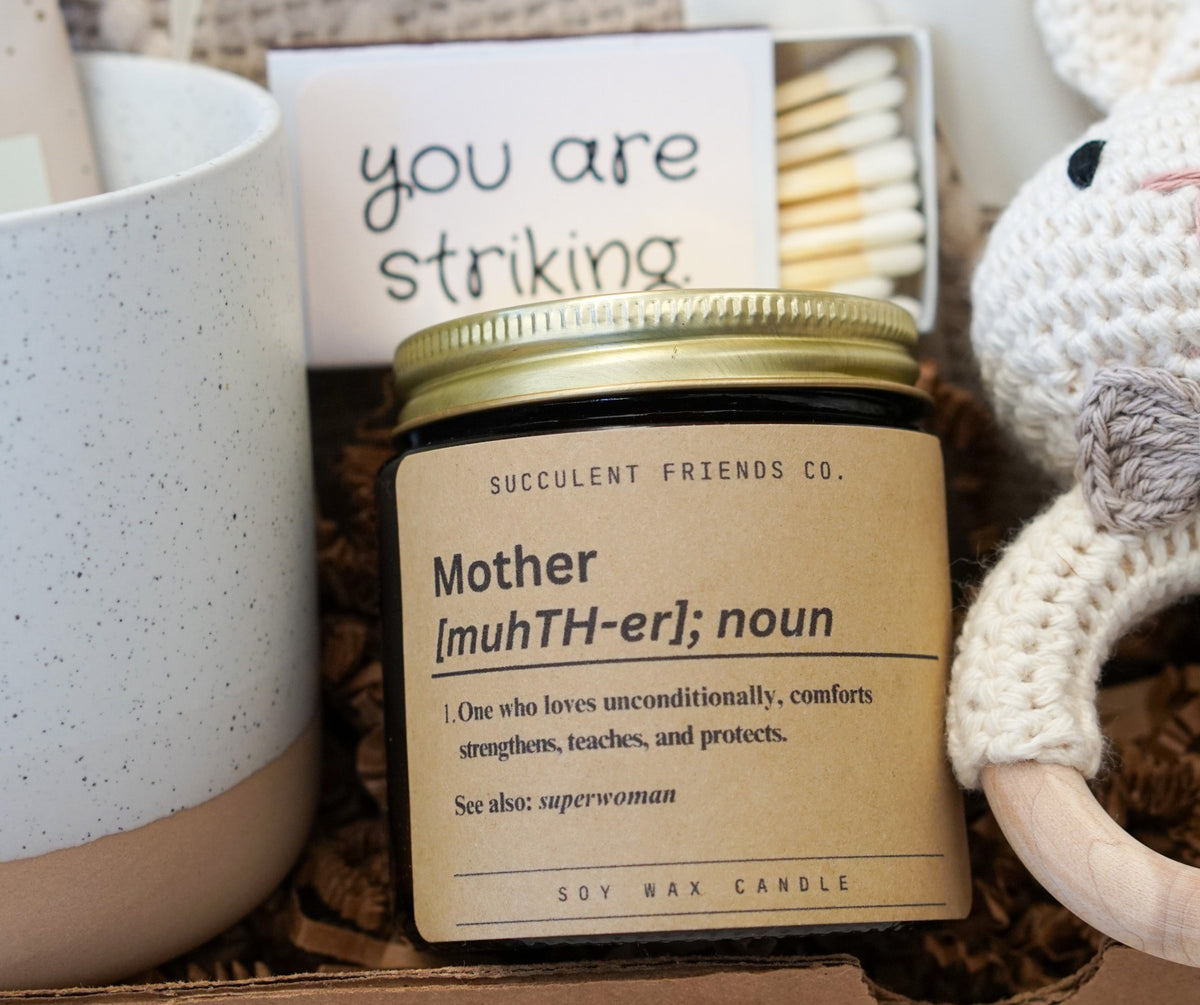 succulent noun Mother Definition Candle – Succulent Friends Co