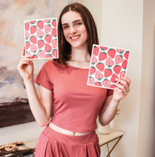Load image into Gallery viewer, Strawberries Reusable Paper Towels