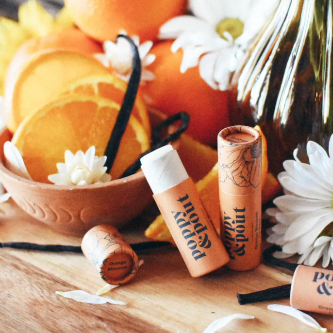 succulent lip balm Orange Blossom Lip Balm