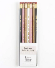 Load image into Gallery viewer, BAD ASS BOSS LADY PENCIL SET