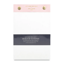 Load image into Gallery viewer, DESK NOTEPAD - WIT & DELIGHT - PINK