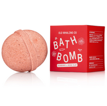 Load image into Gallery viewer, Seaberry & Rose Clay Bath Bomb - Old Whaling Co.
