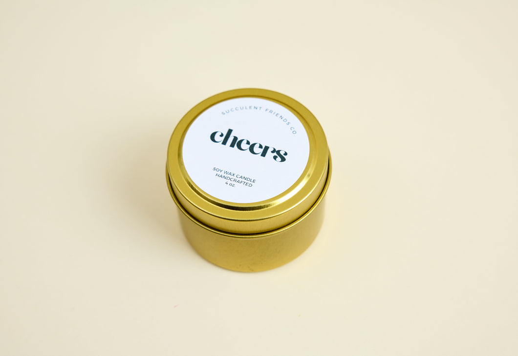 CHEERS SOY CANDLE