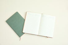 Load image into Gallery viewer, Sage Vegan Suede Journal
