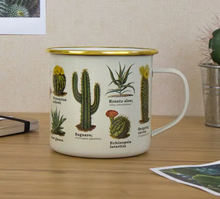 Load image into Gallery viewer, Cacti Enamel Mug
