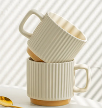 Load image into Gallery viewer, Nordic Cream Ceramic Mug
