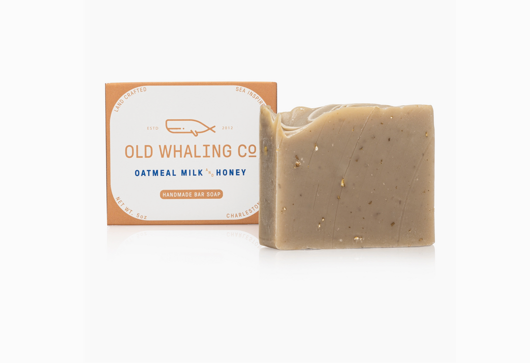 Oatmeal Milk & Honey Bar Soap- Old Whaling Co.