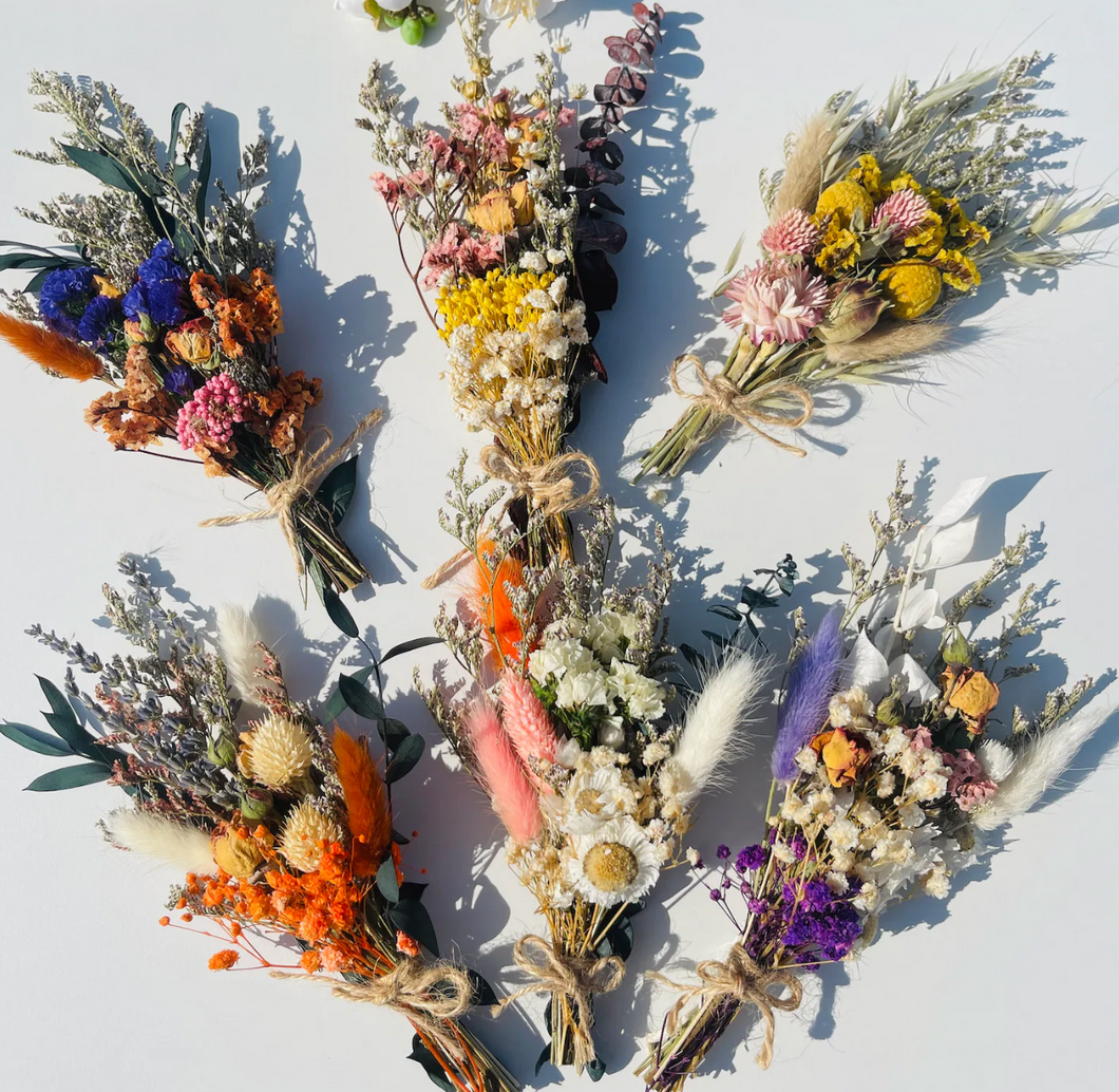 Mini Dried Flower Bouquet