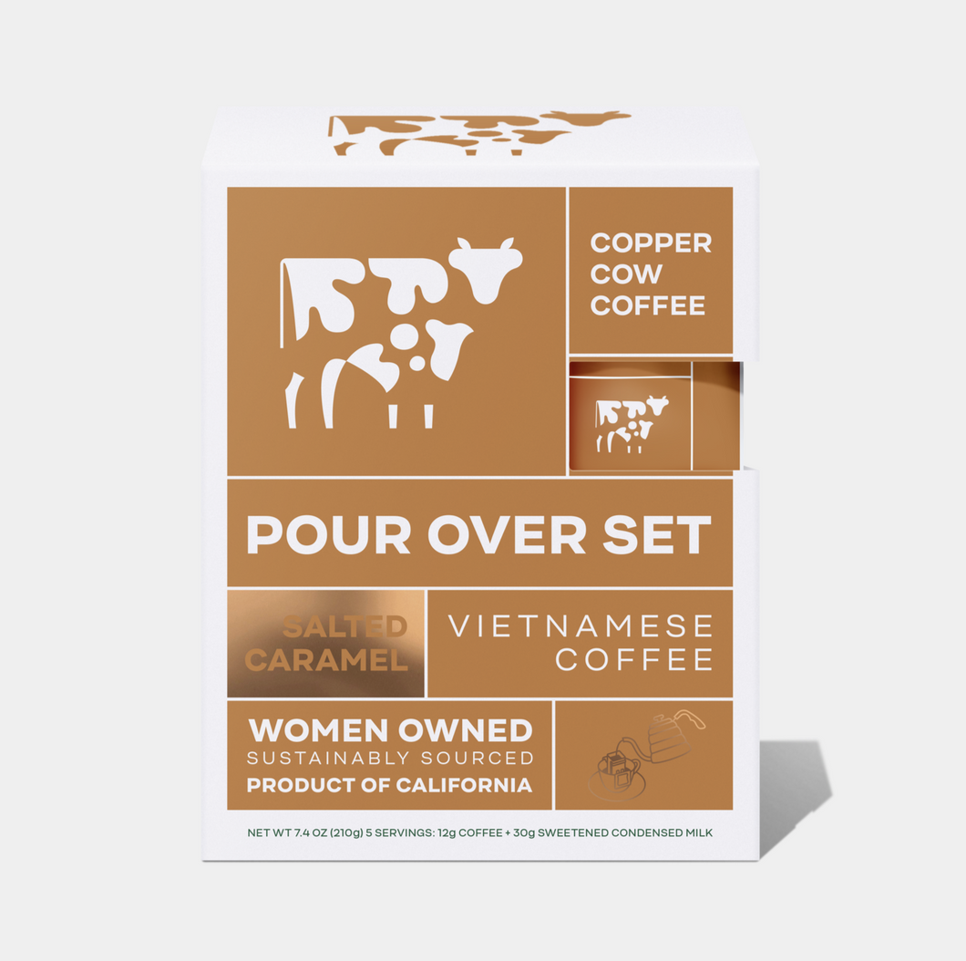 SALTED CARAMEL COFFEE SET - COPPER COW COFFEE