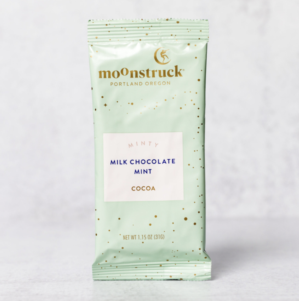 Milk Chocolate Mint Cocoa  - Moonstruck Chocolates